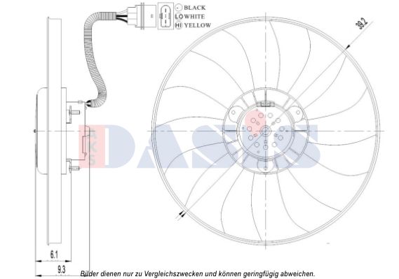 AKS DASIS Ventilators, Motora dzesēšanas sistēma 048116N